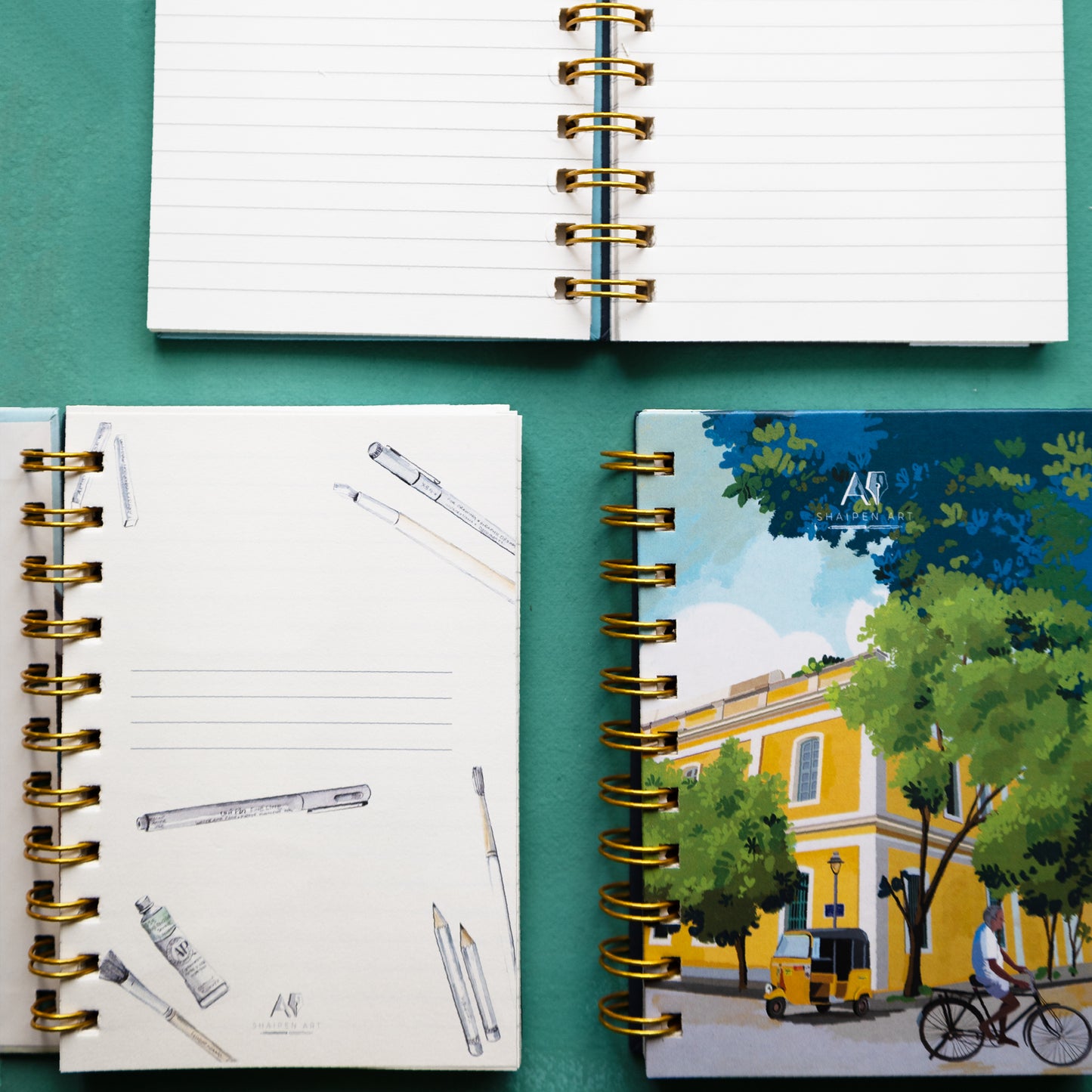 A6 Ruled Diary- Pondicherry