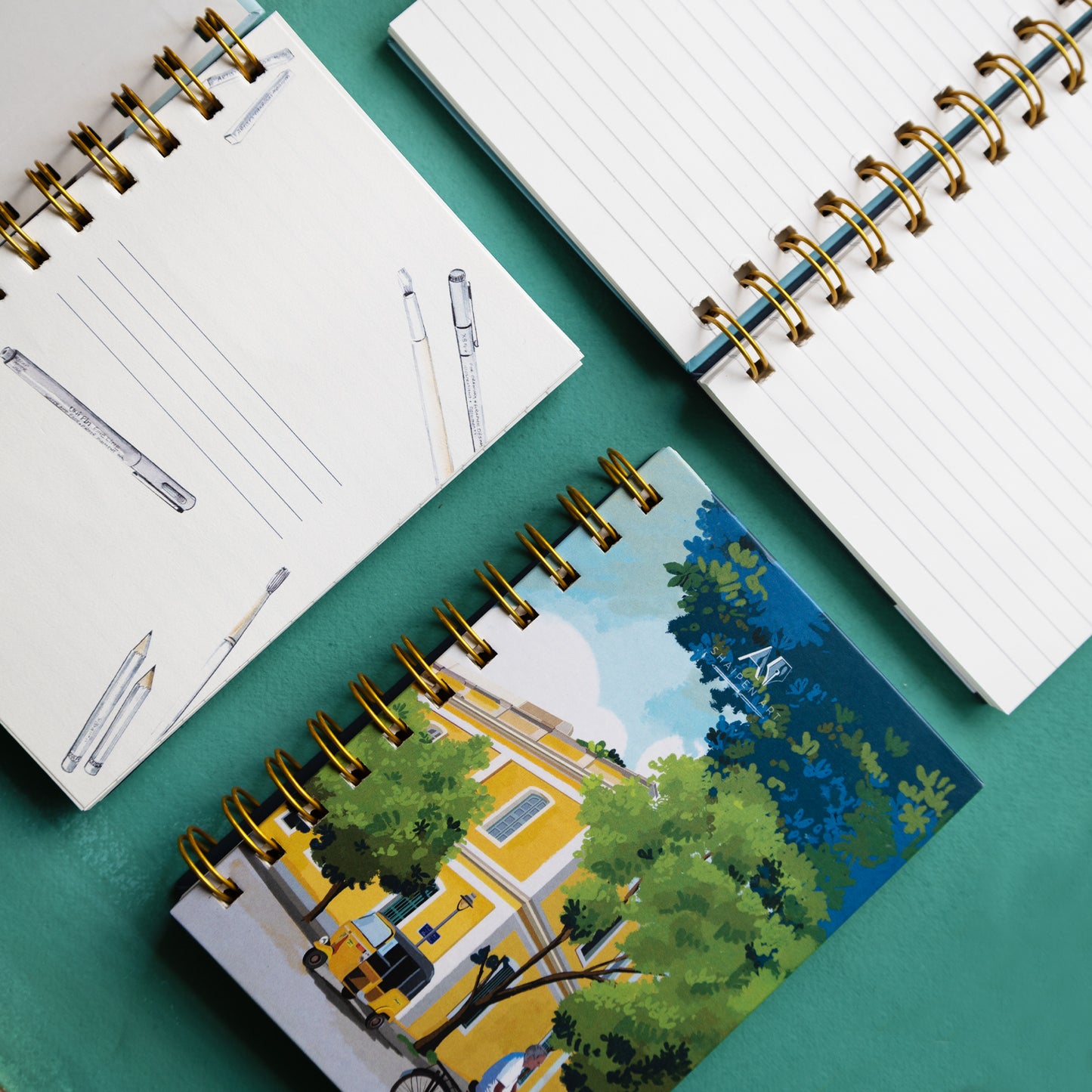 A6 Ruled Diary- Pondicherry