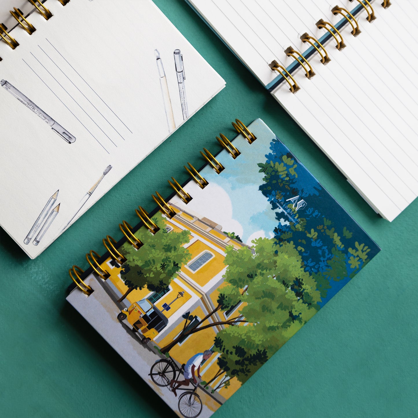 A6 Ruled Diary- Pondicherry