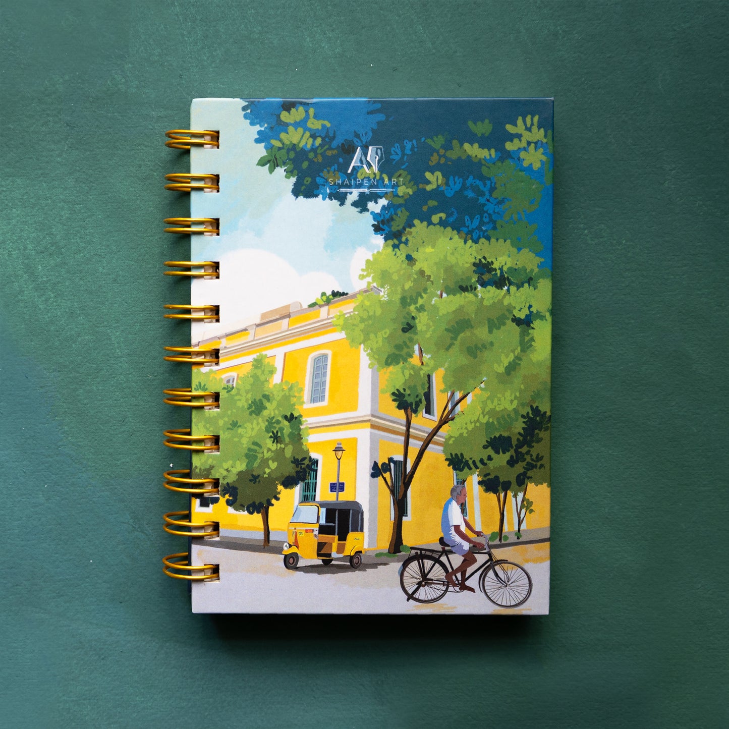 A6 Ruled Diary- Pondicherry