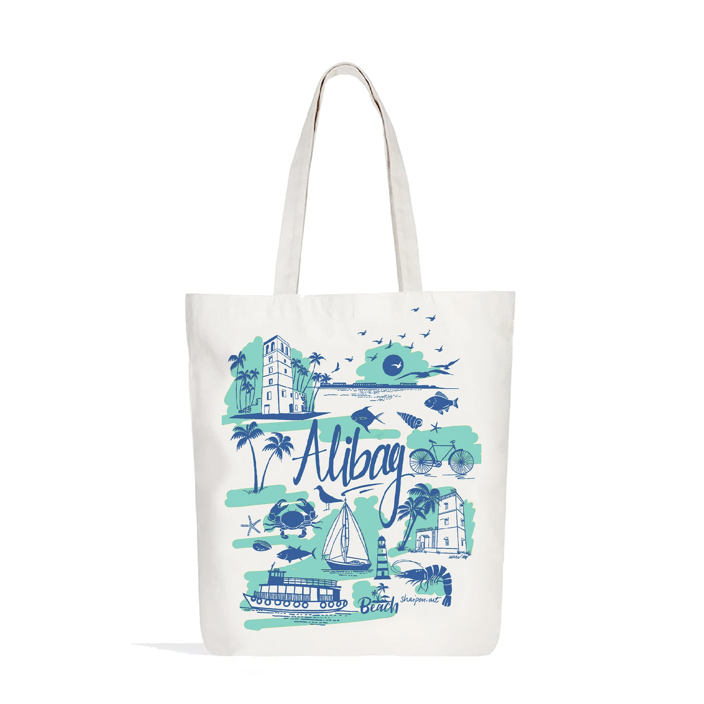 Alibag Tote Bag (Blue)