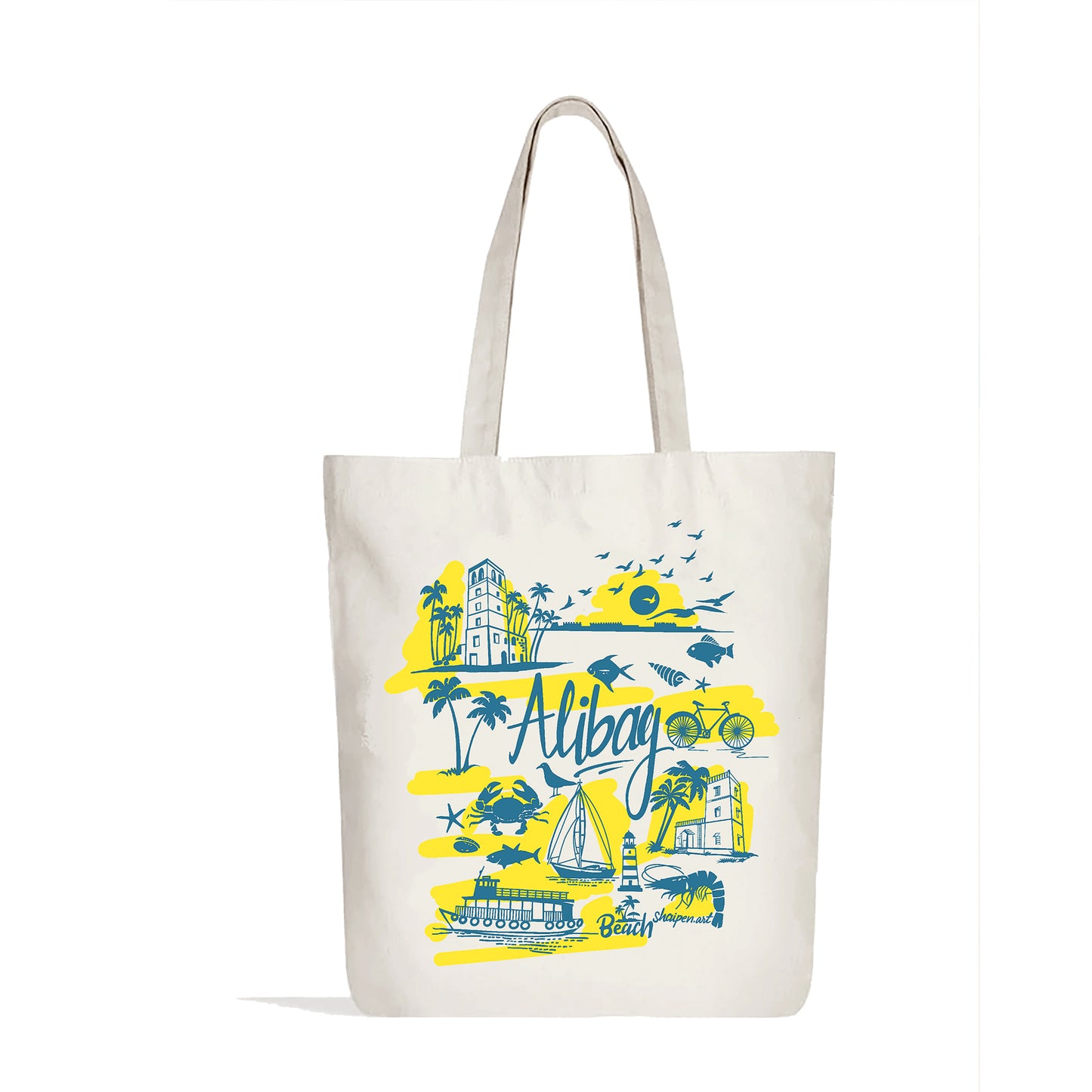 Alibag Tote Bag (Yellow)