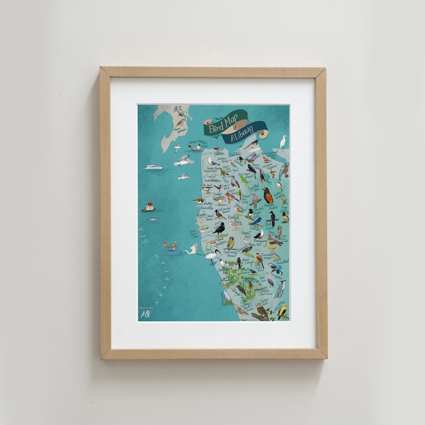 Alibag Bird Map