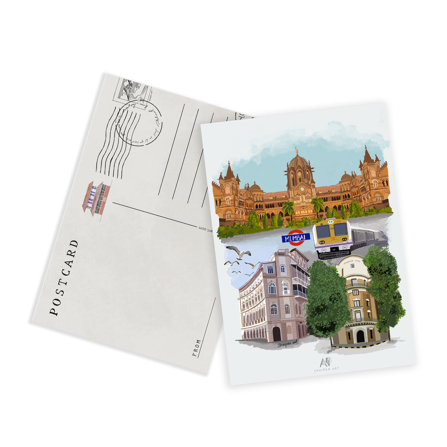 Mumbai Postcards- Set of 4