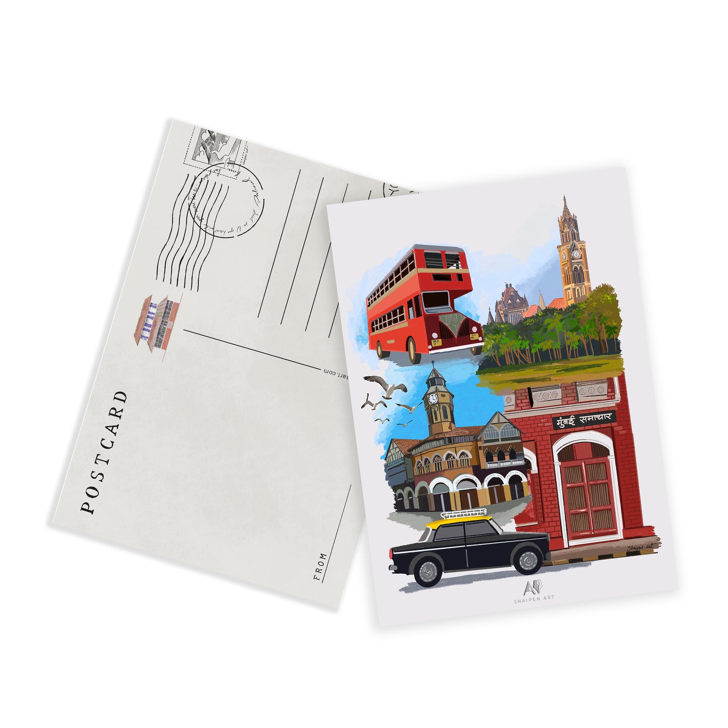 Mumbai Postcards- Set of 4