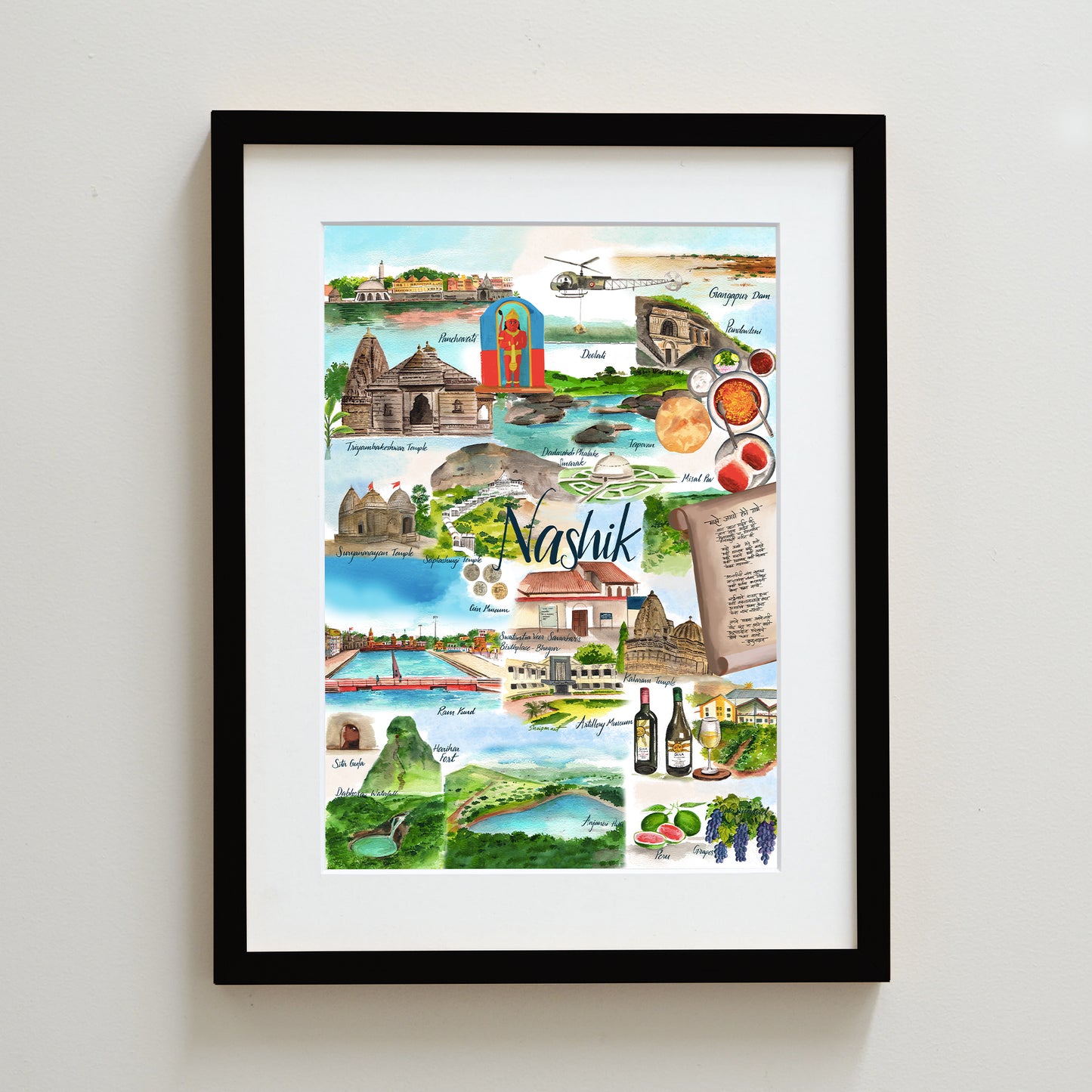 Nashik- Trip in Sketches