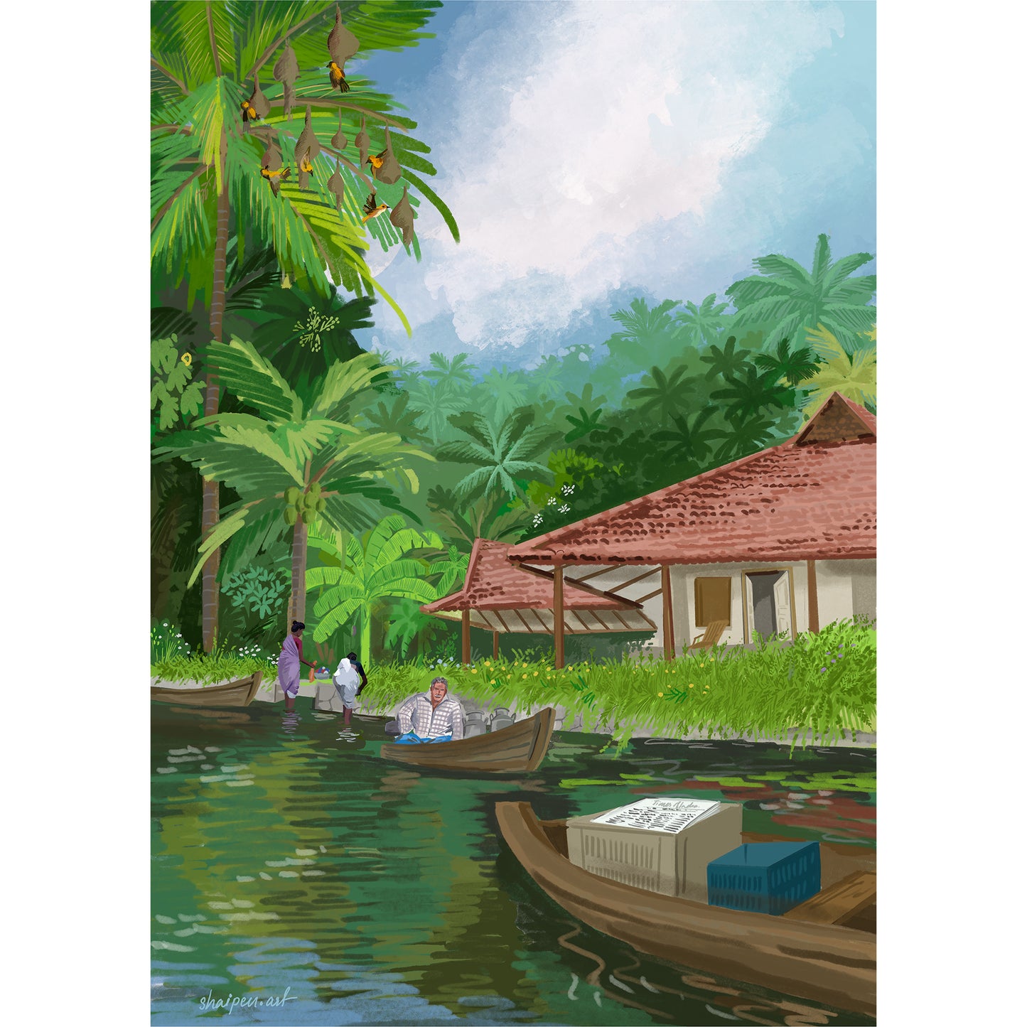 Alleppey Backwaters
