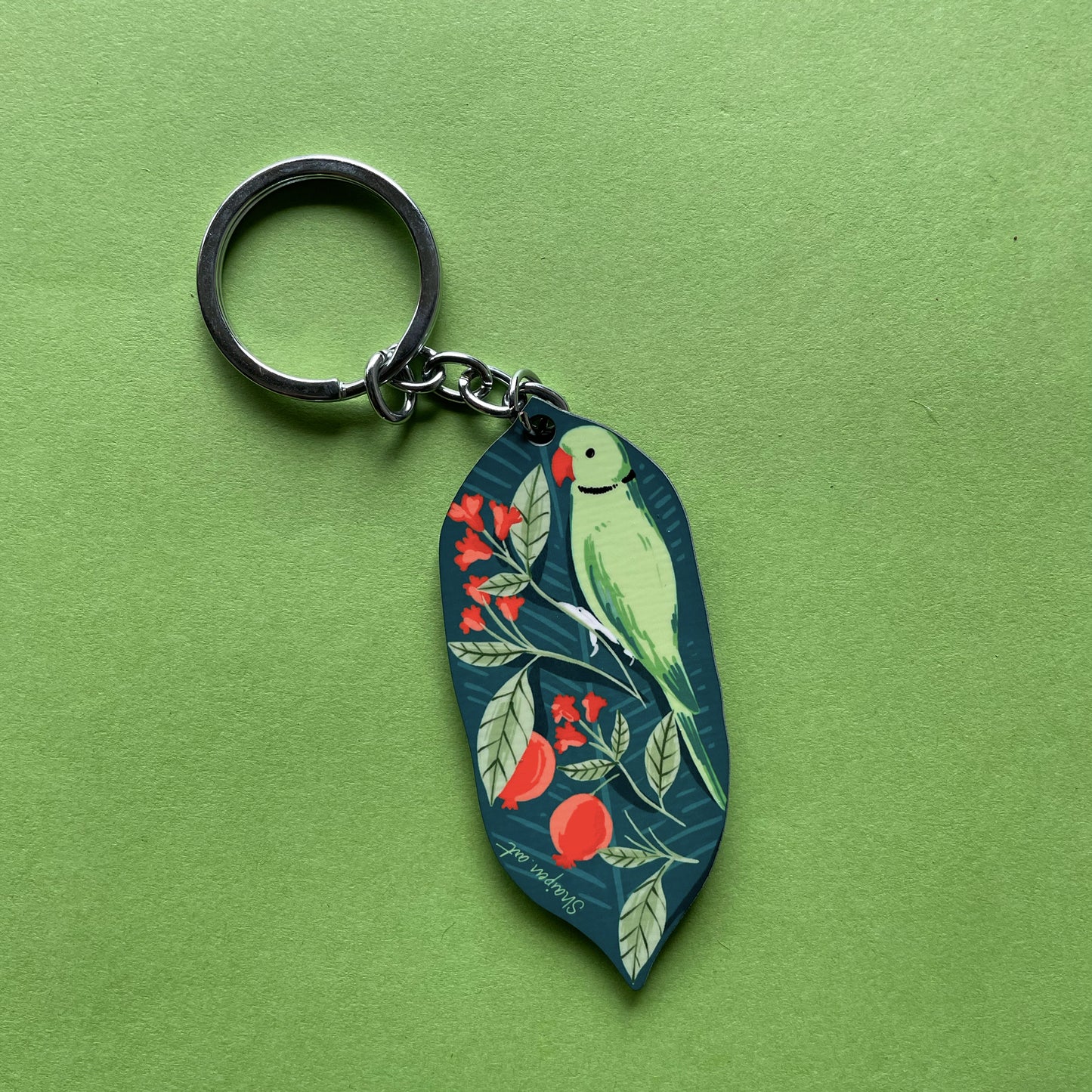 Parrot bird Keychain