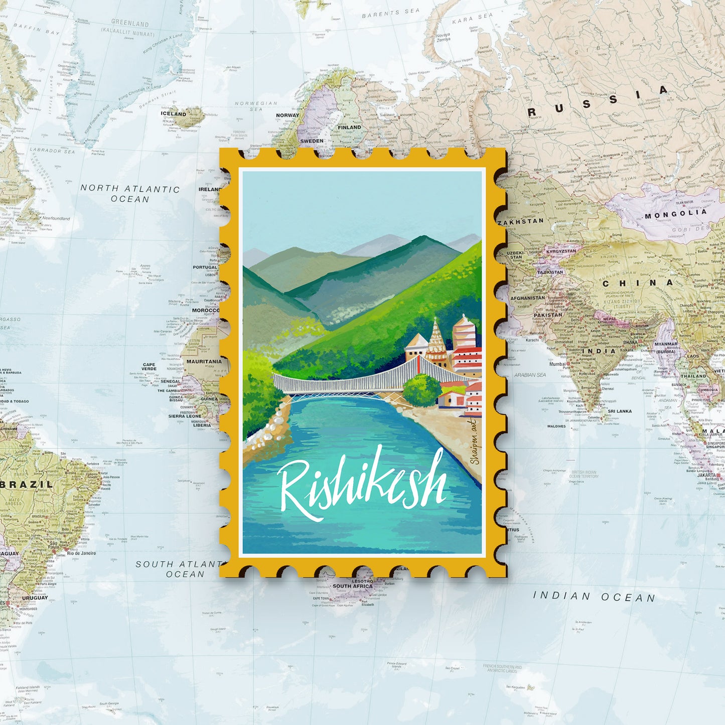 Rishikesh Magnet