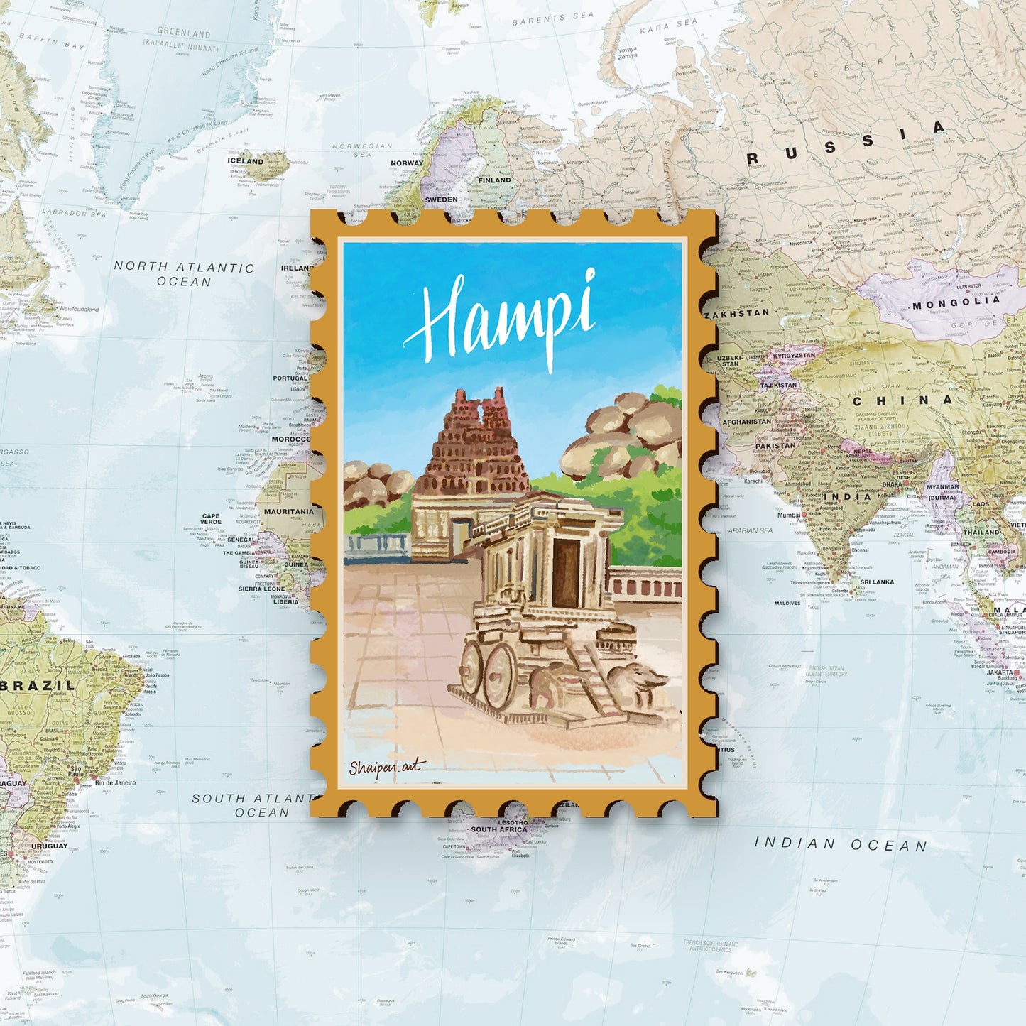 Hampi Magnet