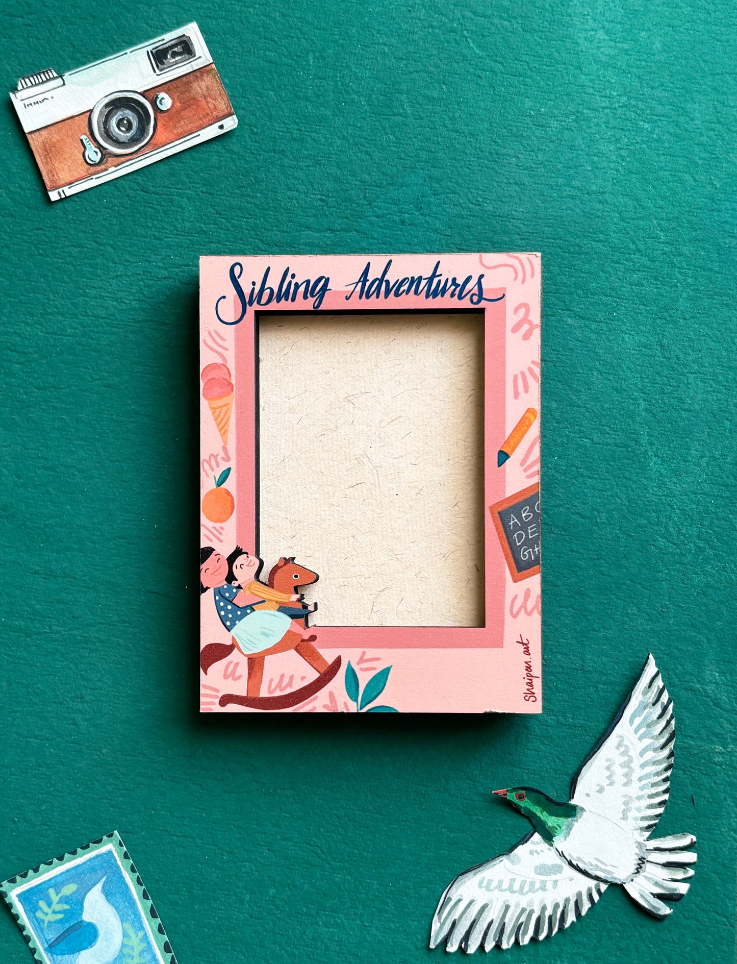 Magnet frame I Sibling Adventure