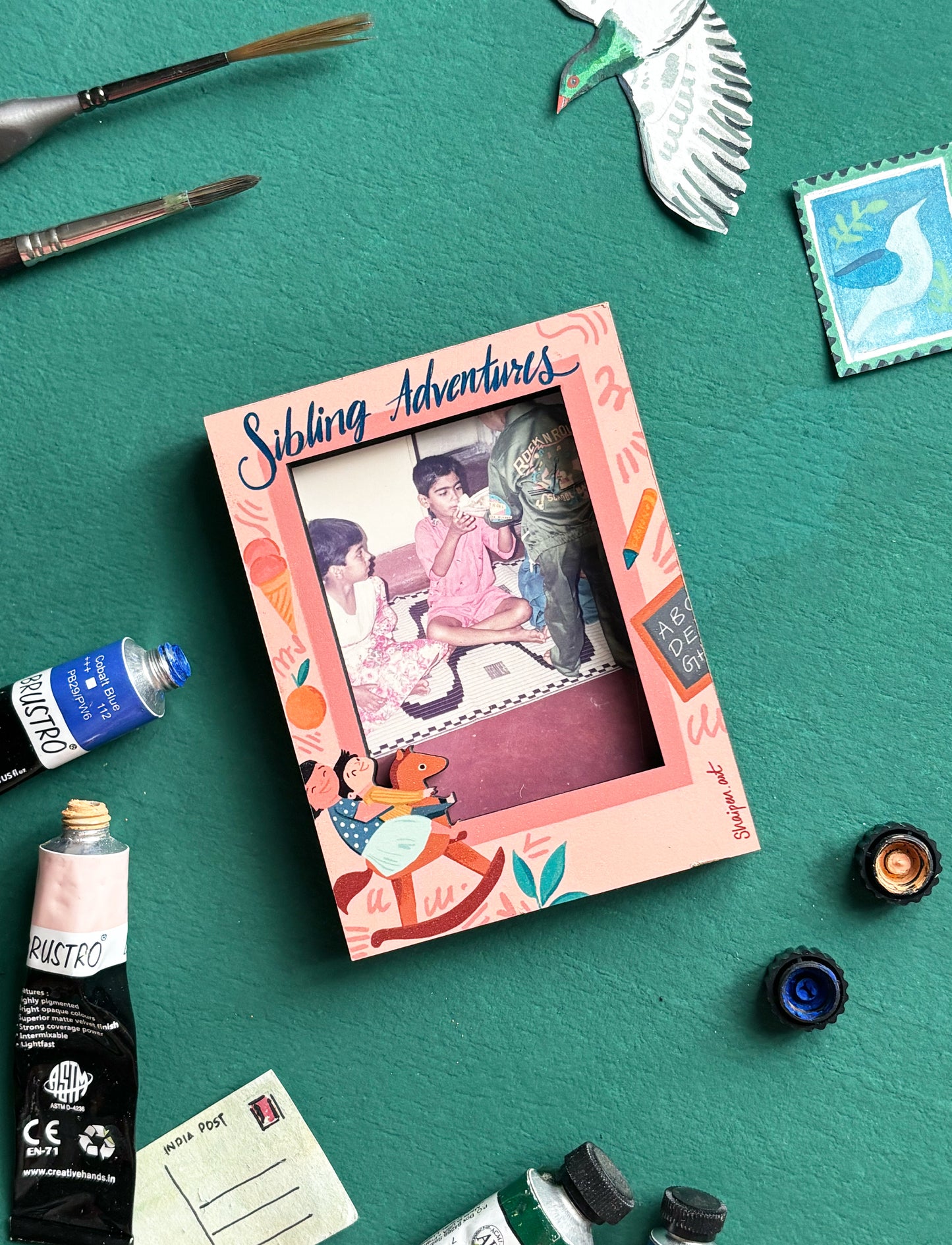 Magnet frame I Sibling Adventure