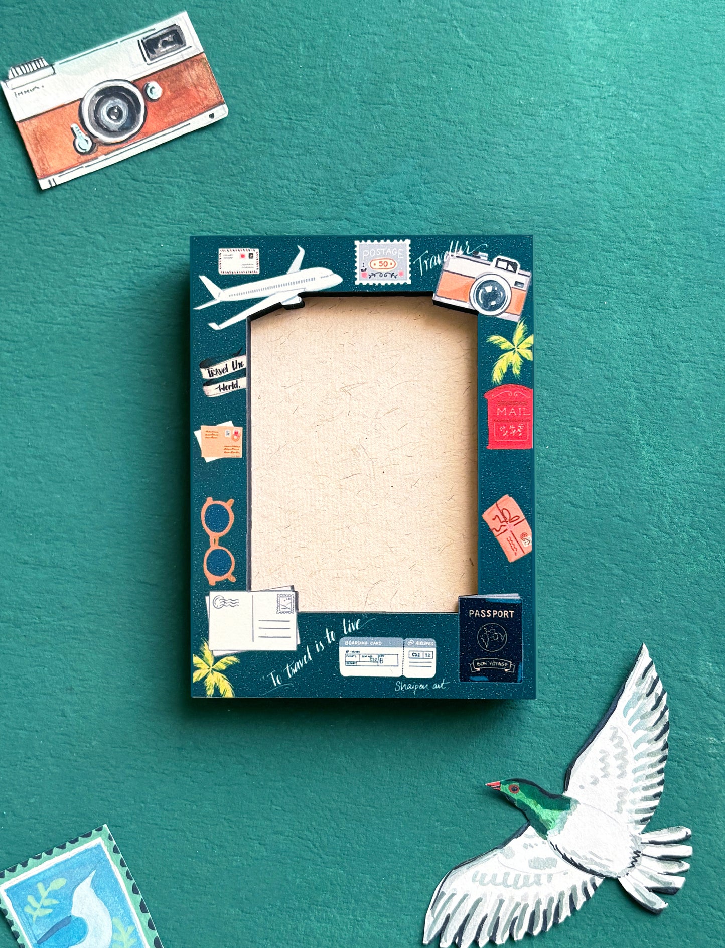 Magnet frame I Travel Theme