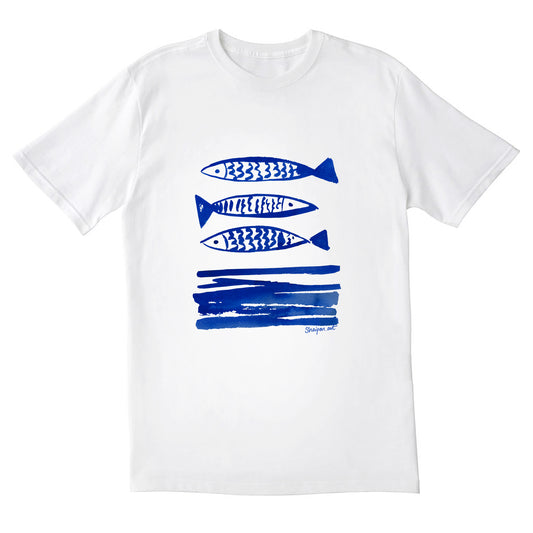 T shirts- Blue Fishes