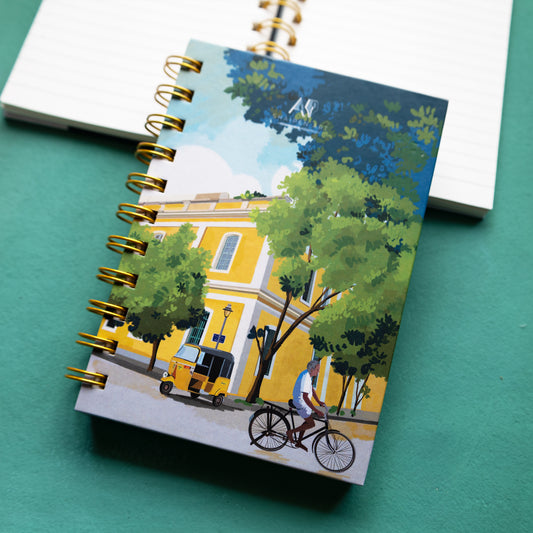 A6 Ruled Diary- Pondicherry