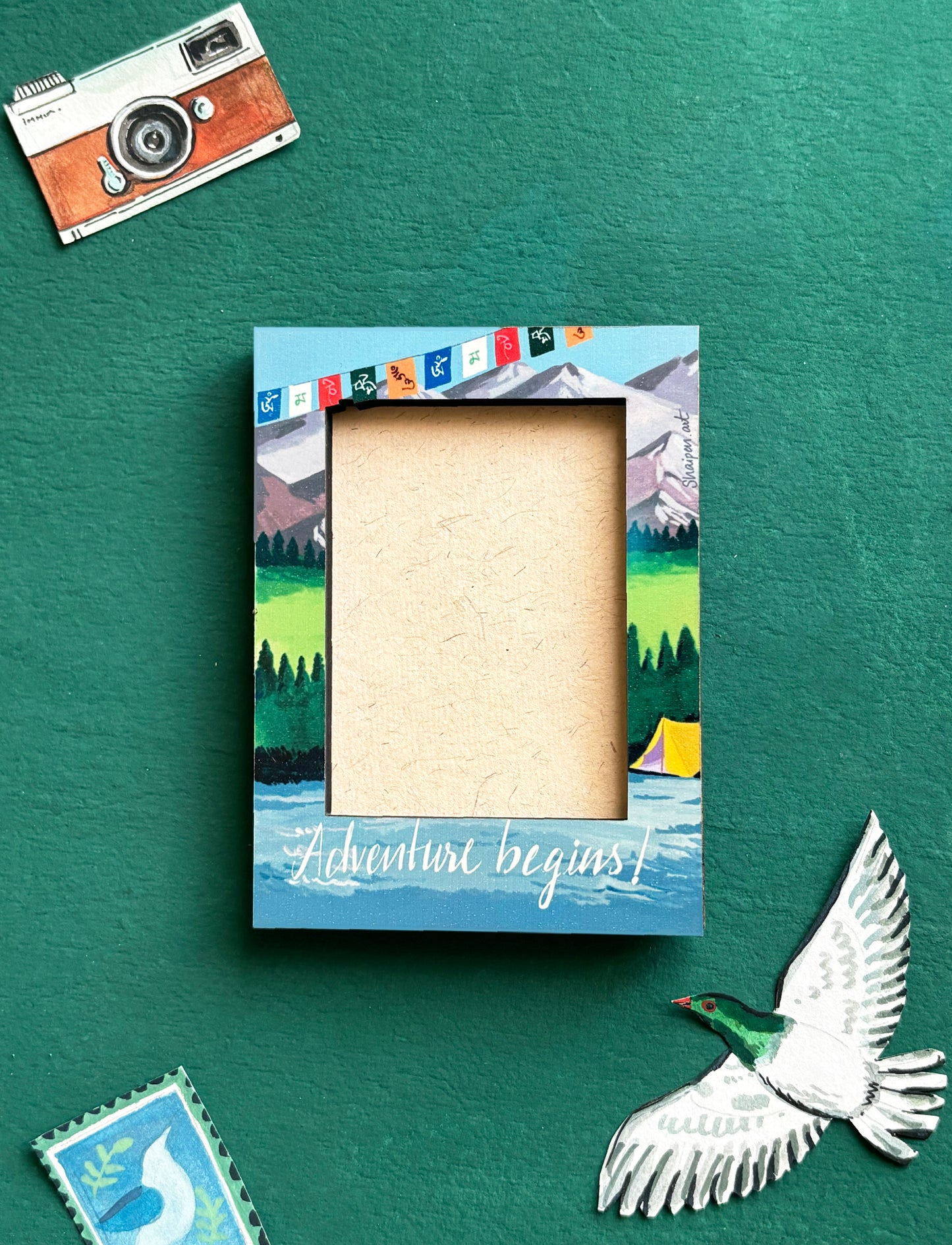 Magnet frame I Adventure Begins
