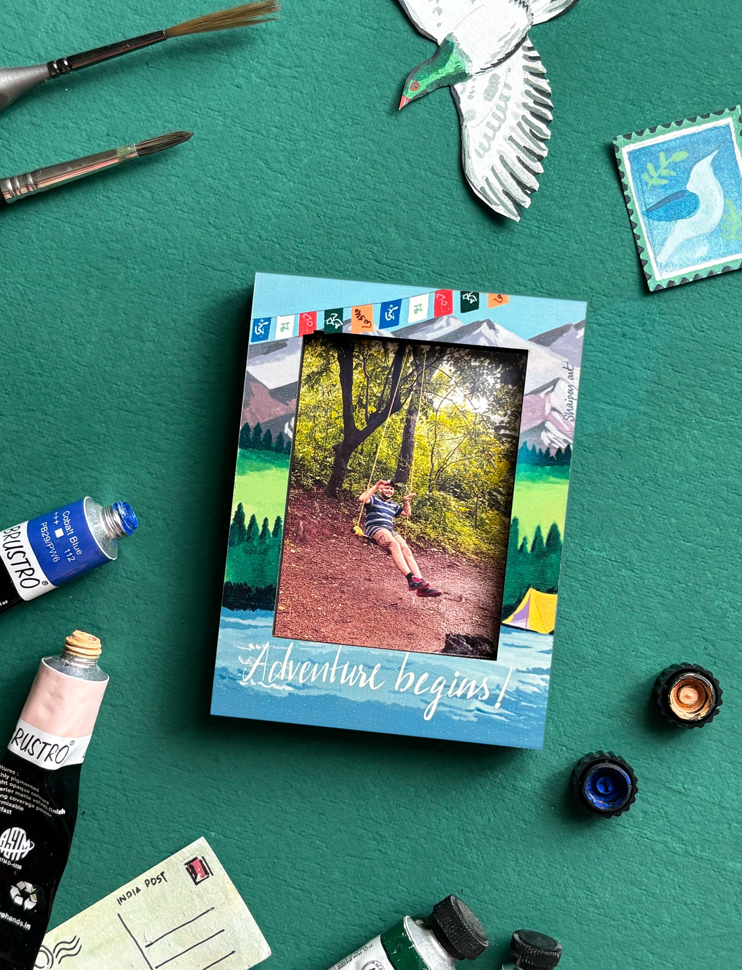 Magnet frame I Adventure Begins