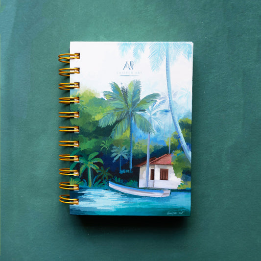A6 Plain Diary- Country House