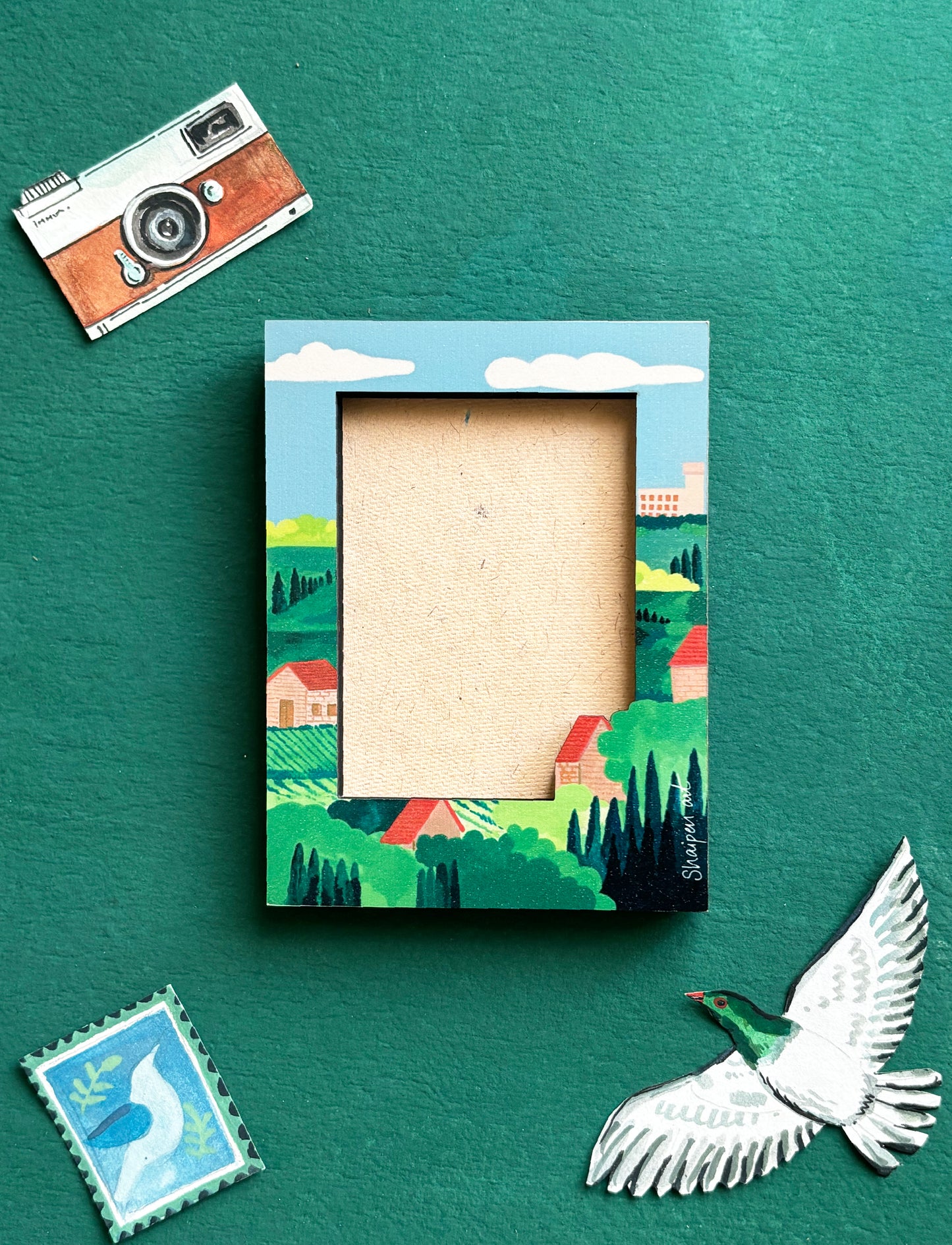 Magnet frame I Mountains