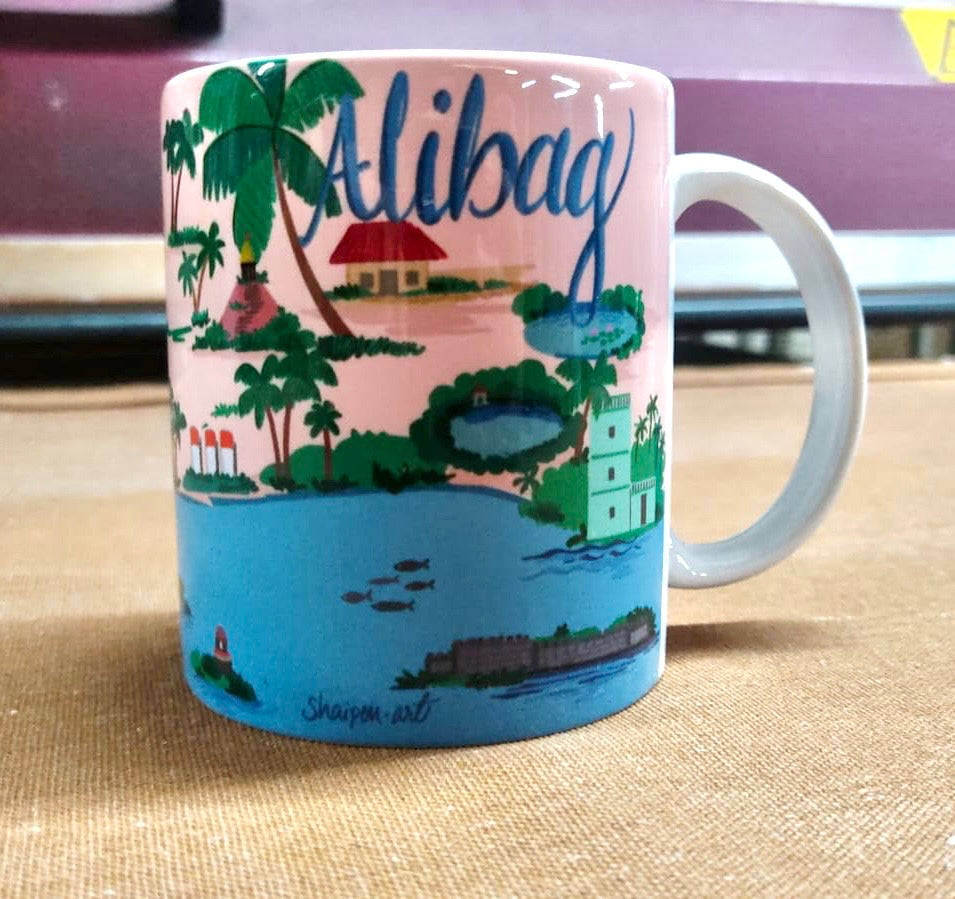 Alibag Map- Coffee Mug