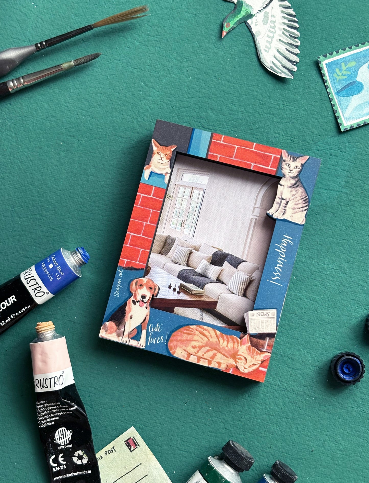 Magnet frame I Pet Family