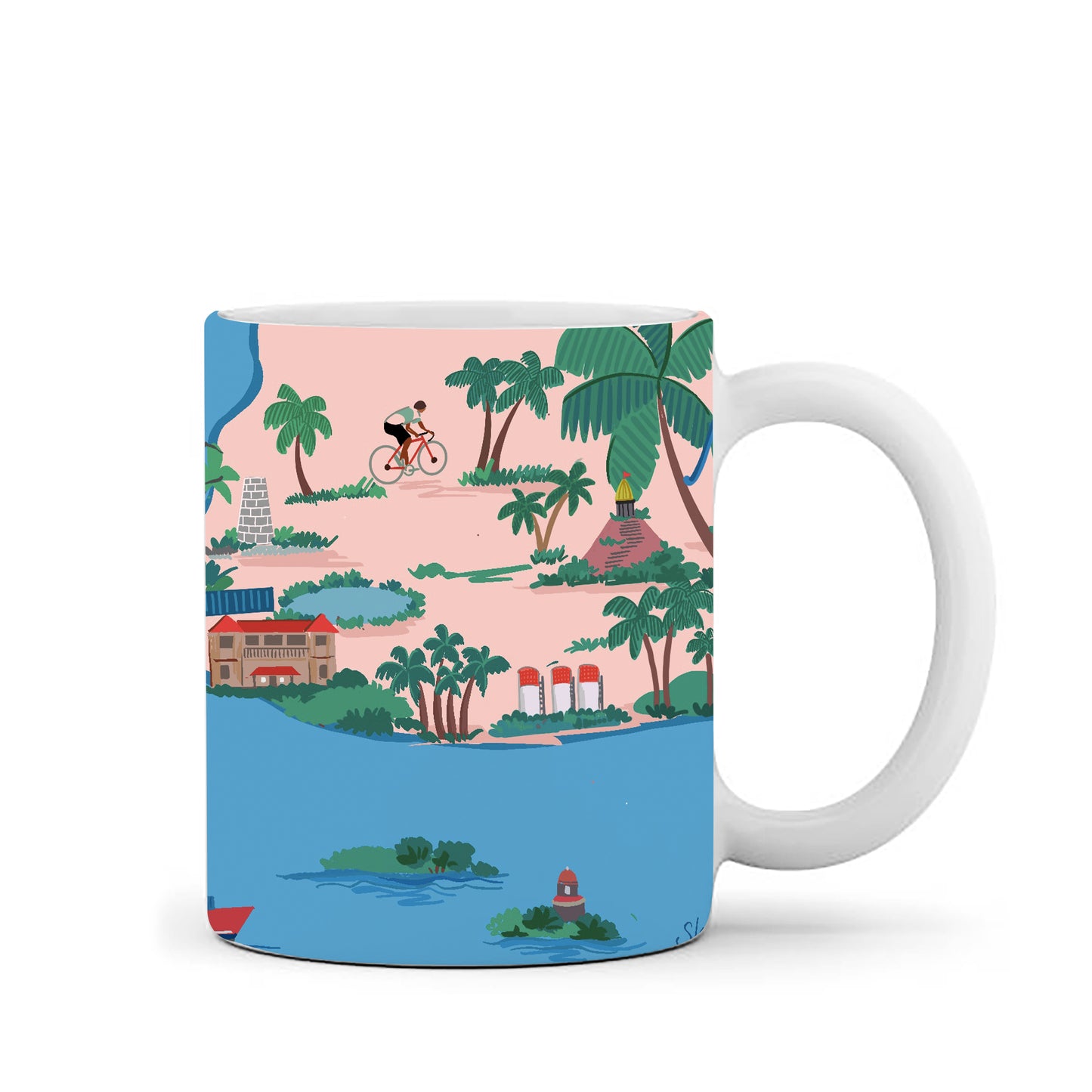 Alibag Map- Coffee Mug