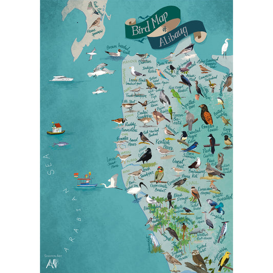 Alibag Bird Map