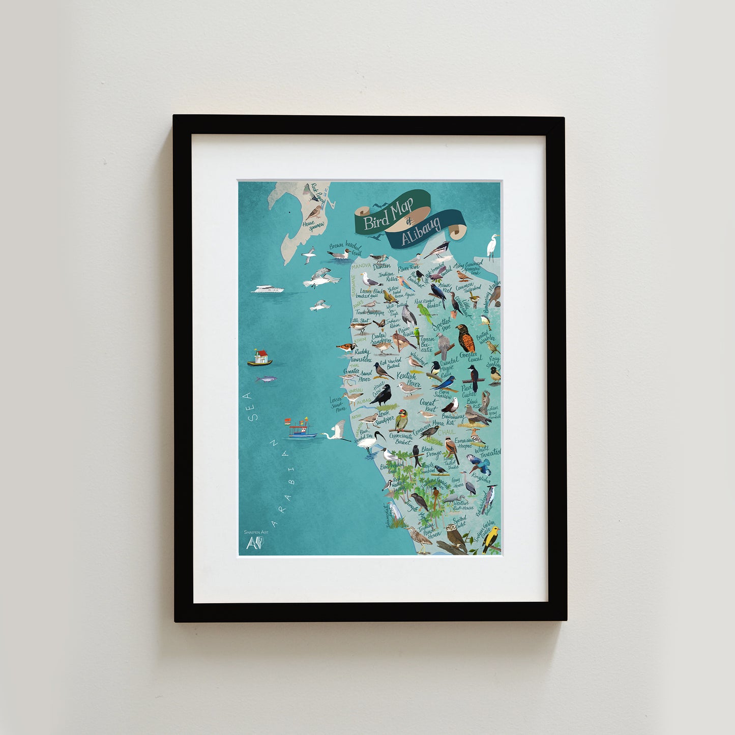 Alibag Bird Map