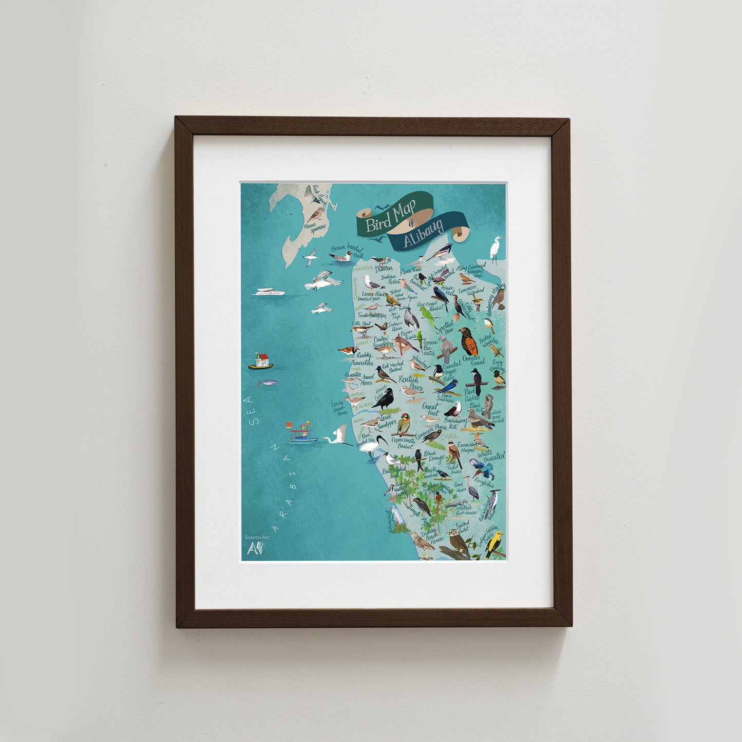 Alibag Bird Map
