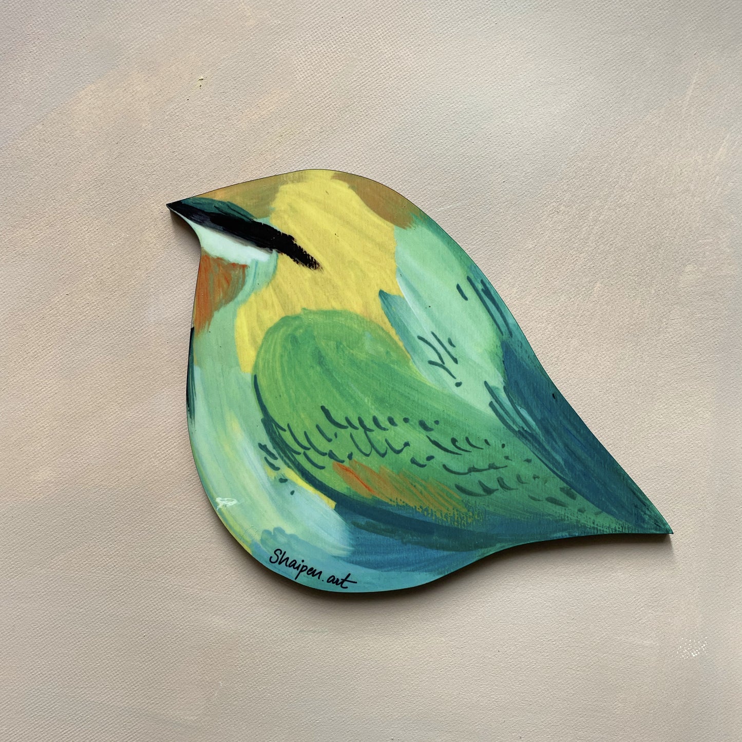 Bee Eater Bird Coaster