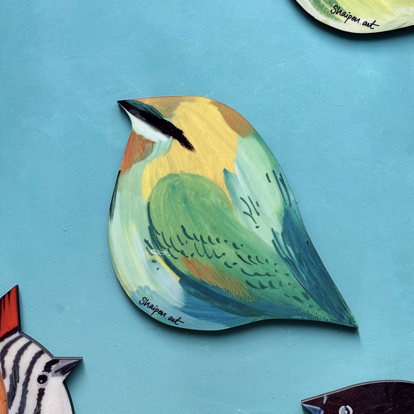 Bee Eater Bird Coaster