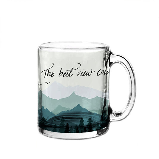 Best view- Glass Mug