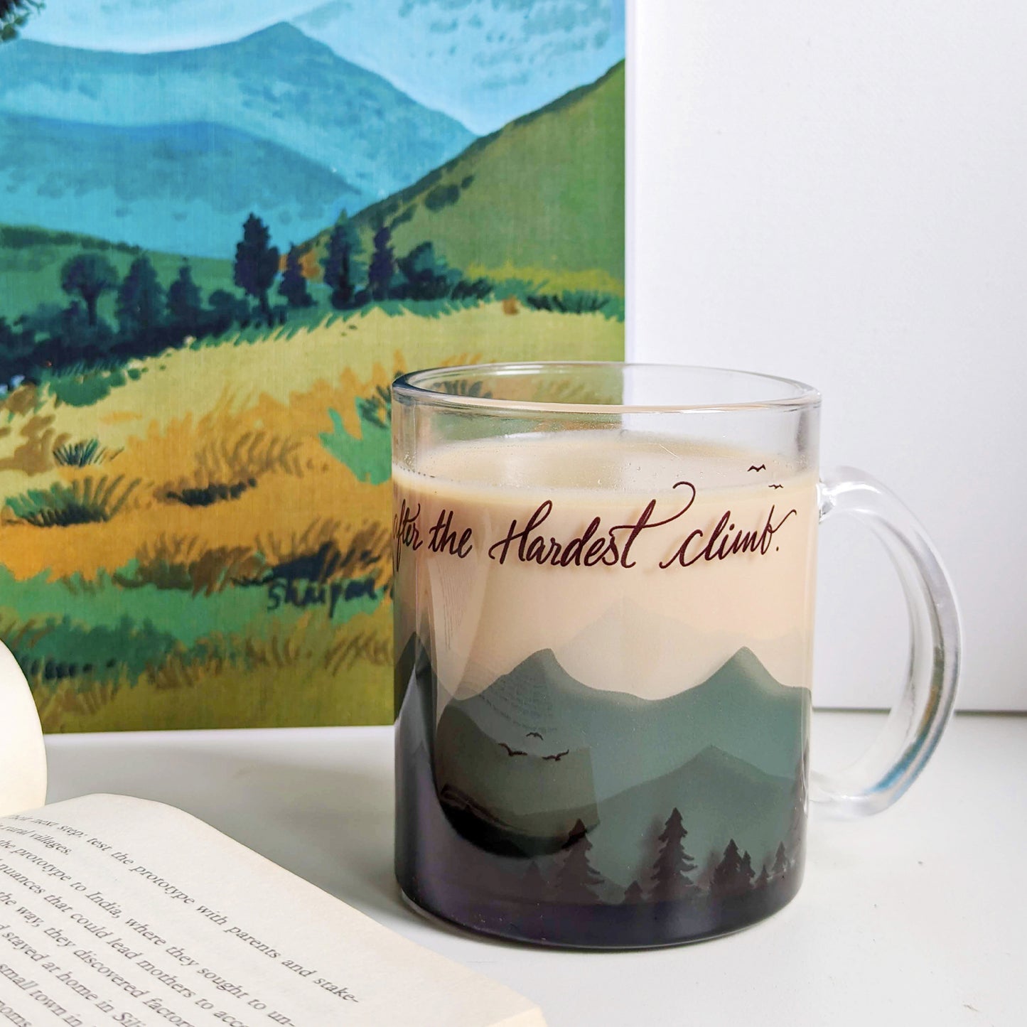 Best view- Glass Mug