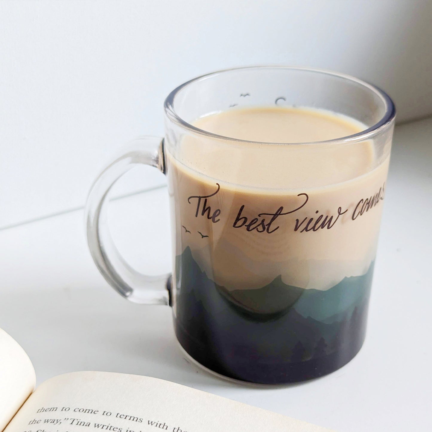 Best view- Glass Mug