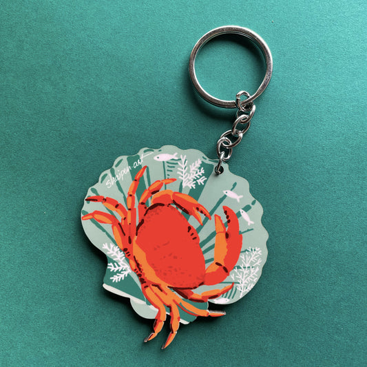 Crab Keychain