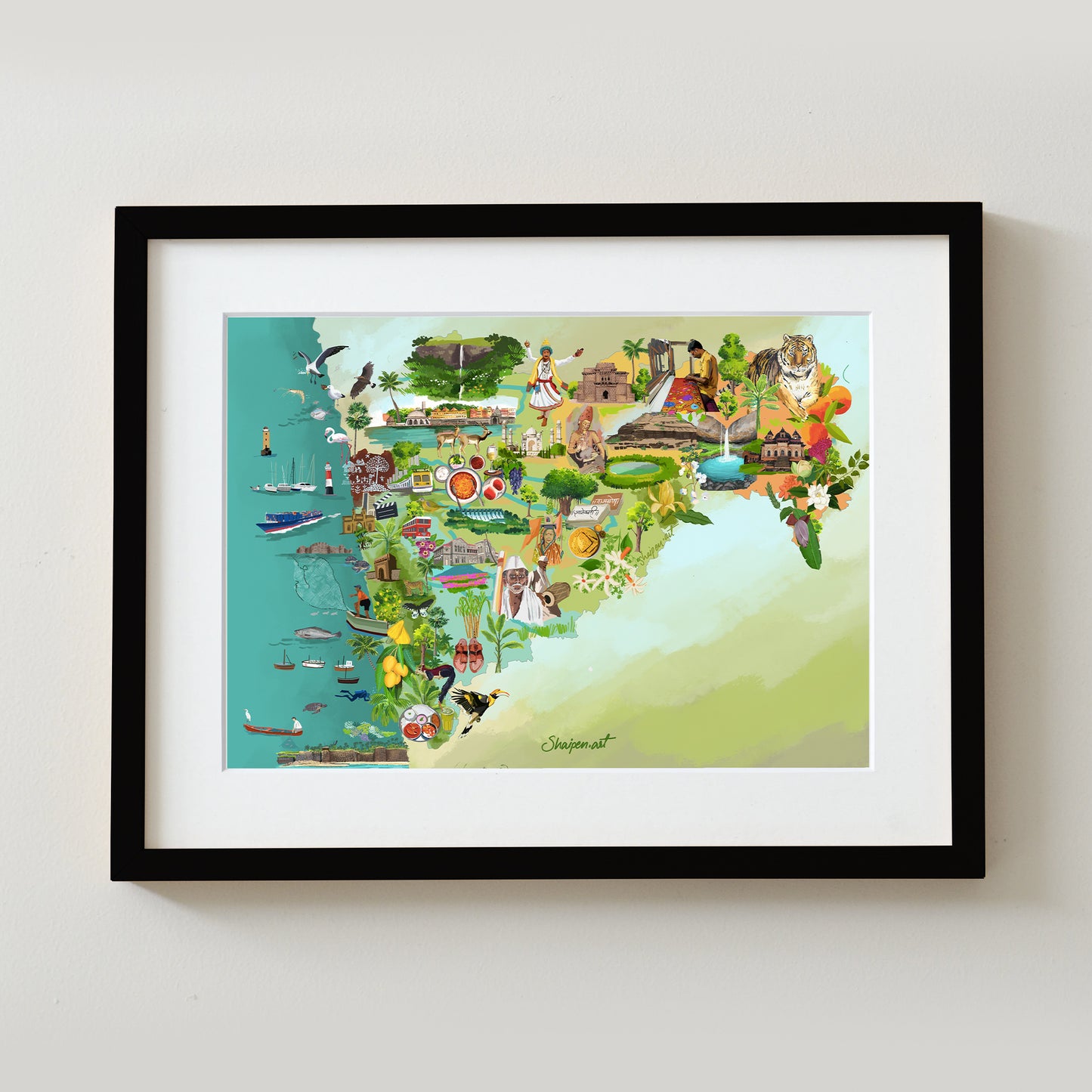 Maharashtra map