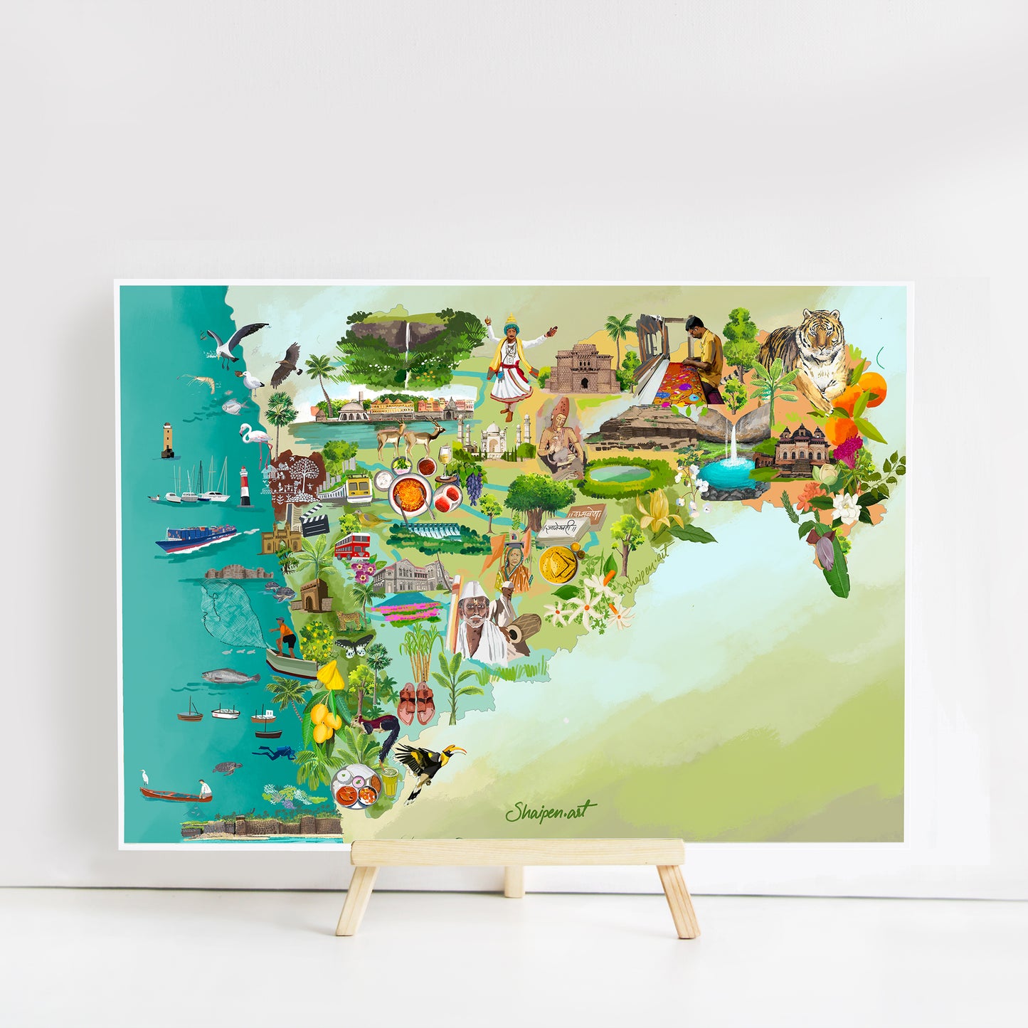 Maharashtra map