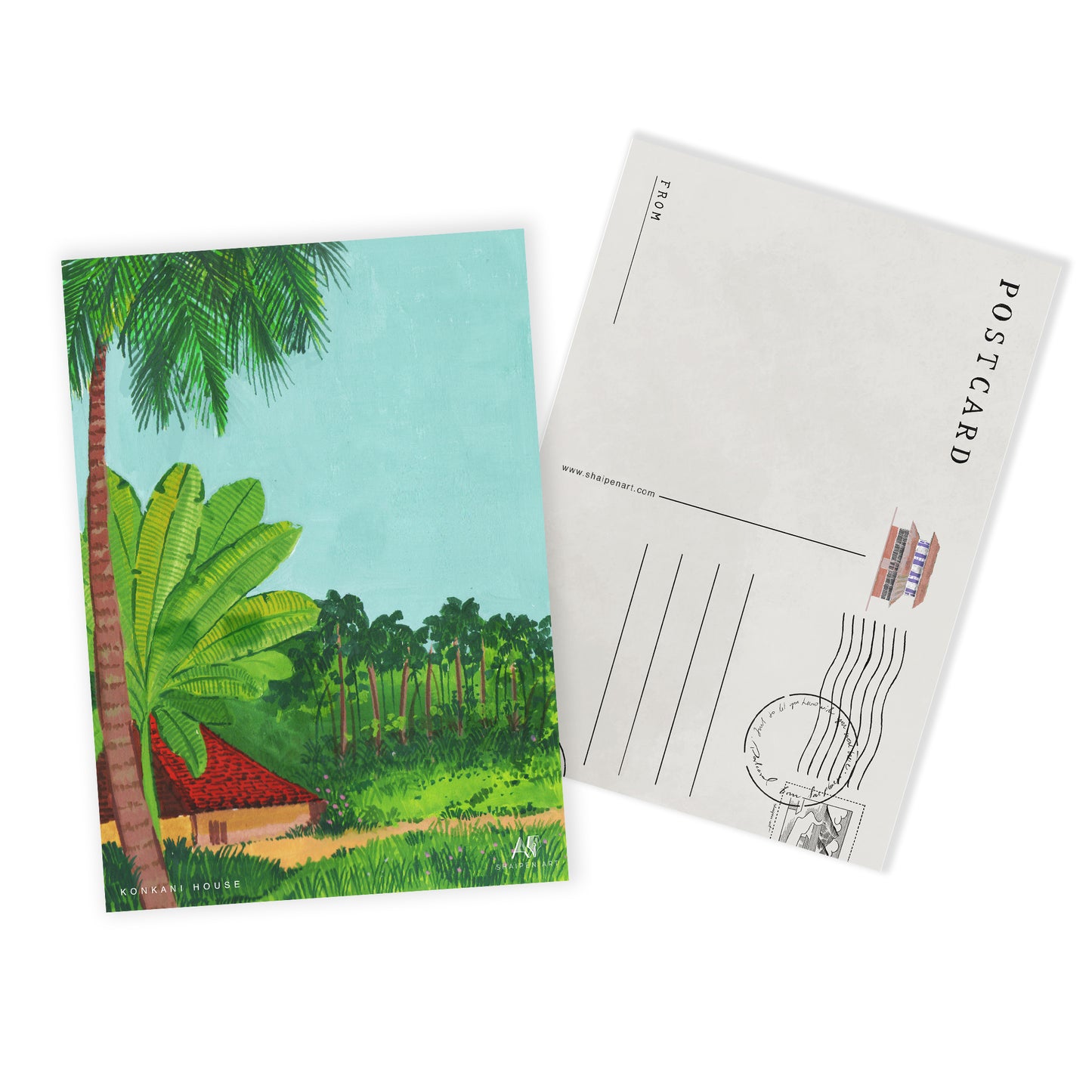 Alibag Postcard- Set of 5