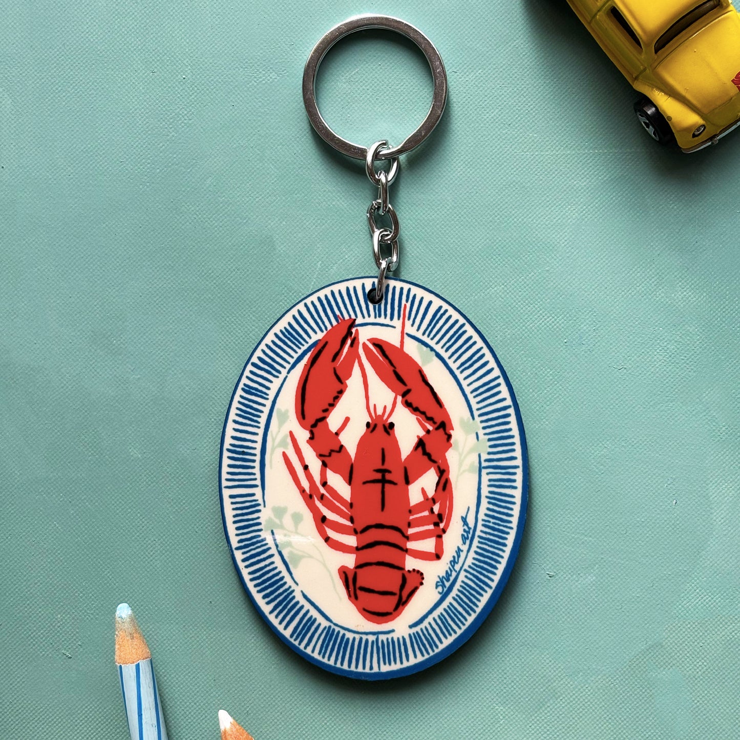 Lobster Keychain