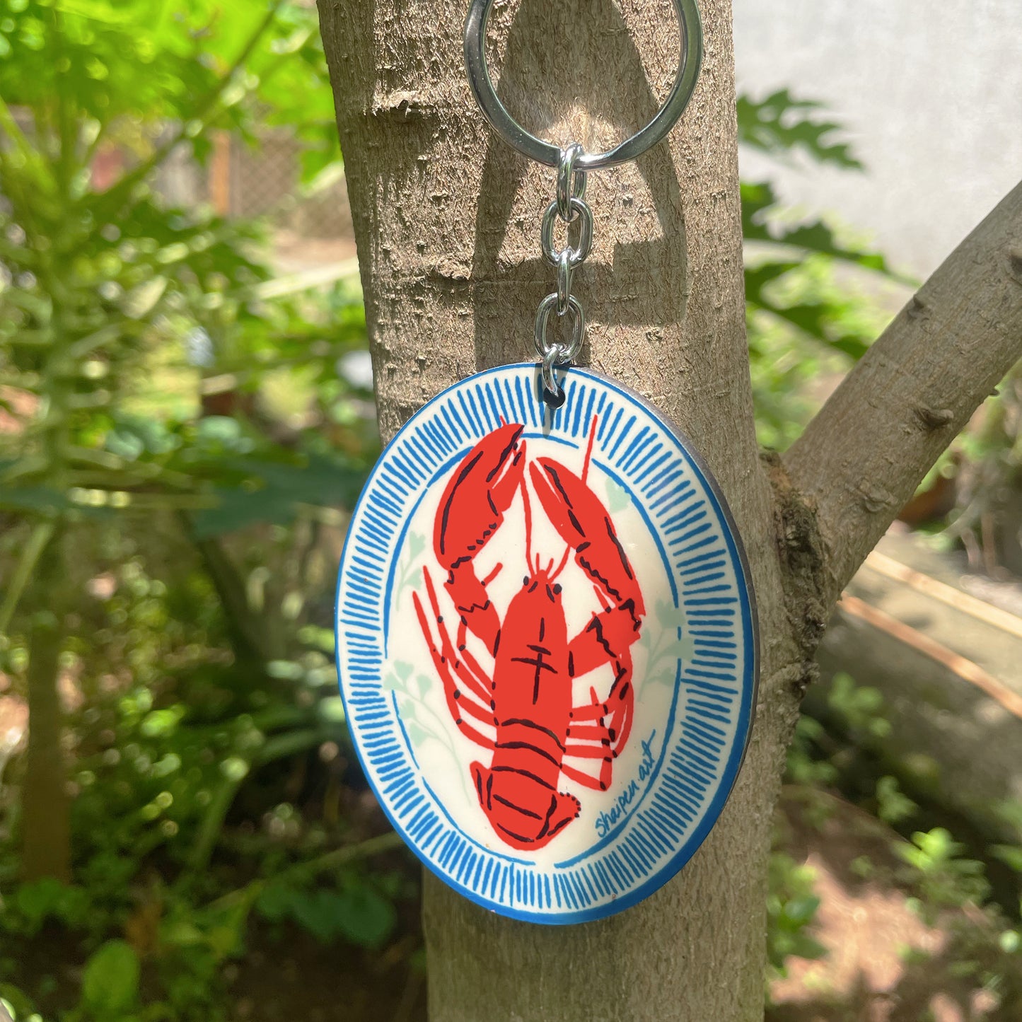 Lobster Keychain