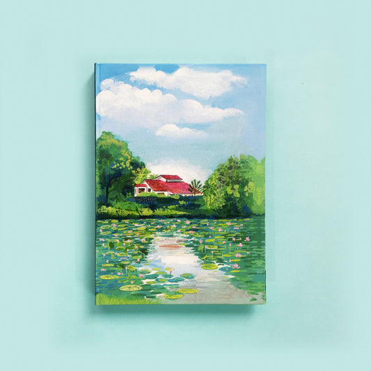 Notebook- Lotus Pond