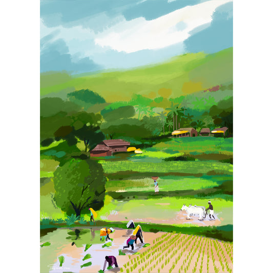 Monsoon Scenes