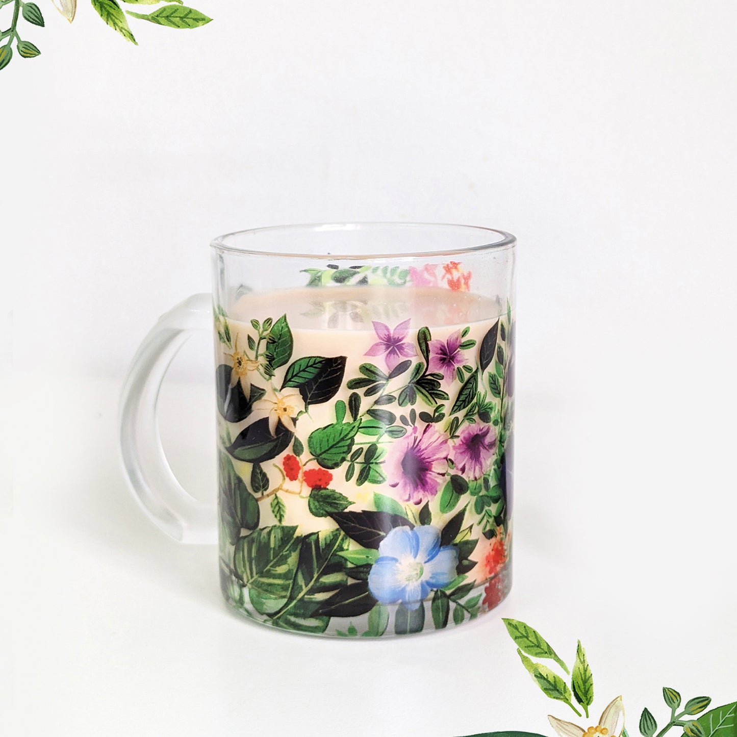 Wild Purple- Glass Mug