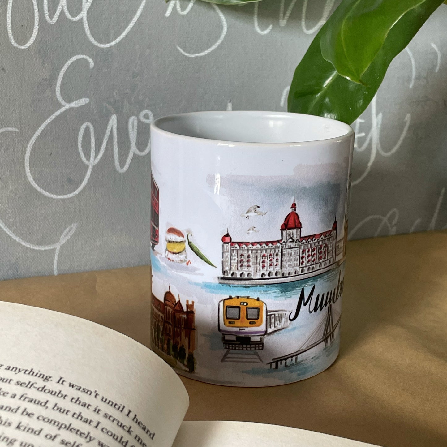 Mumbai illustration- Coffee Mug