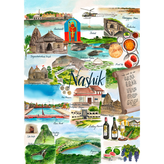 Nashik- Trip in Sketches