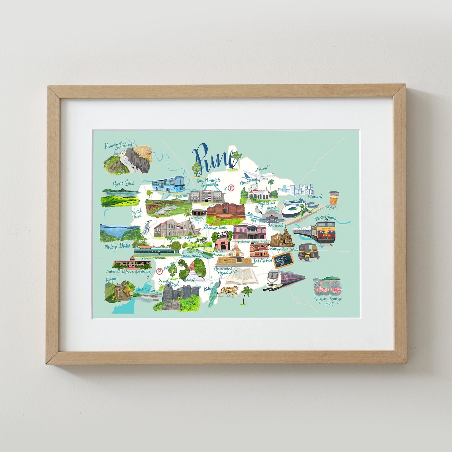 Pune City Map