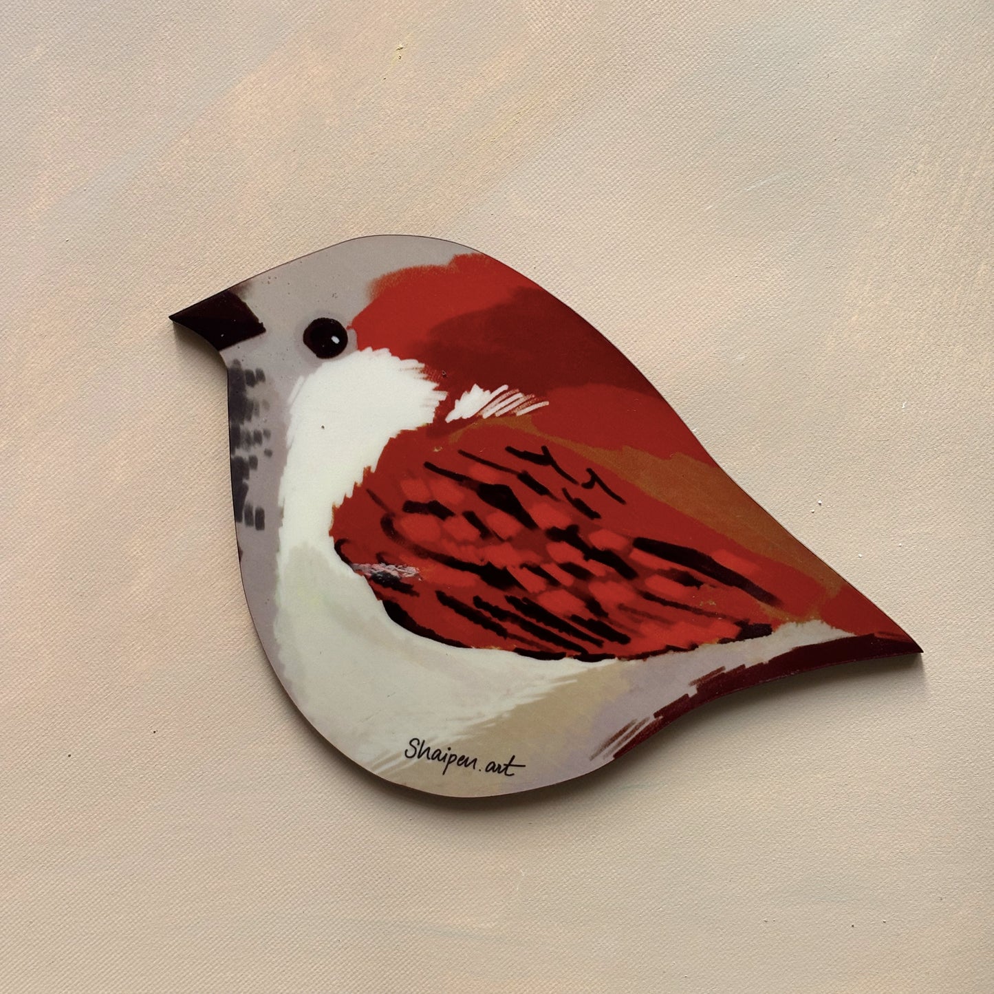 Sparrow Bird Coaster