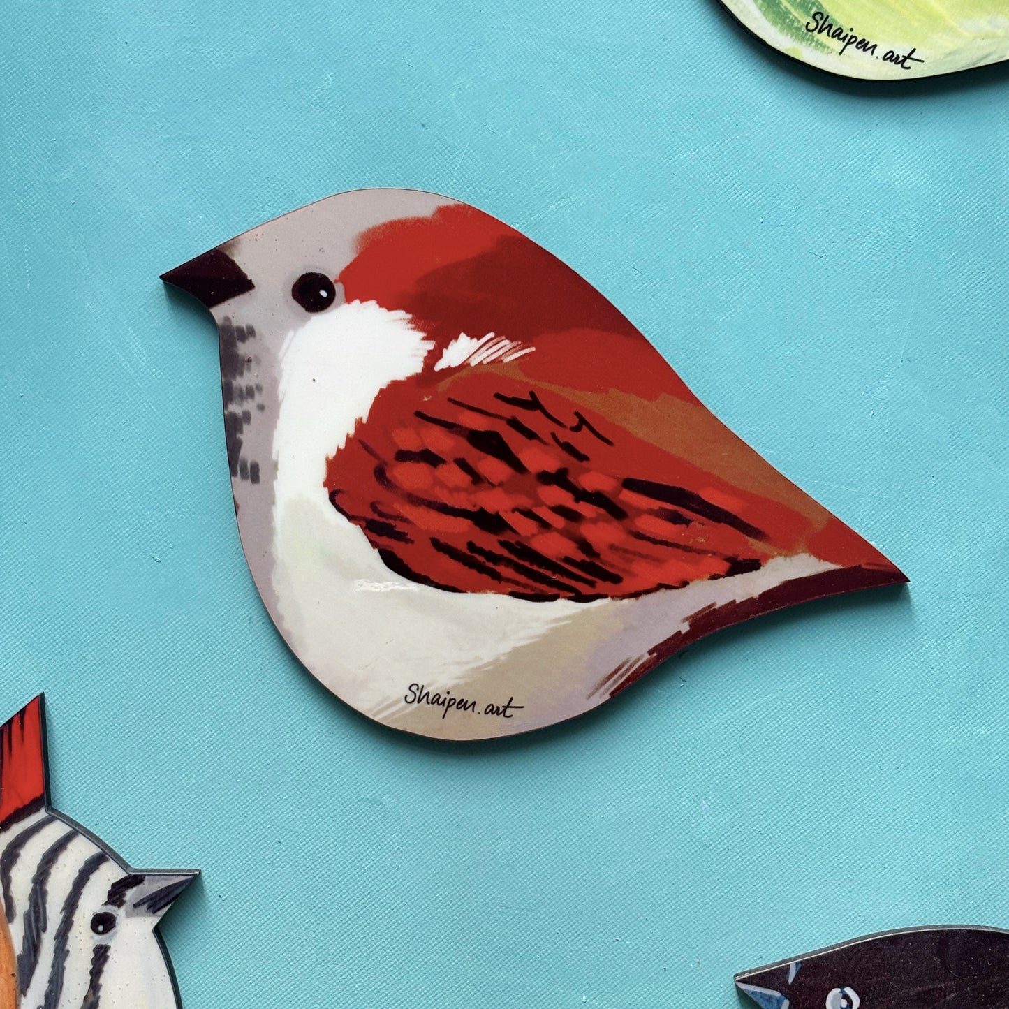 Sparrow Bird Coaster