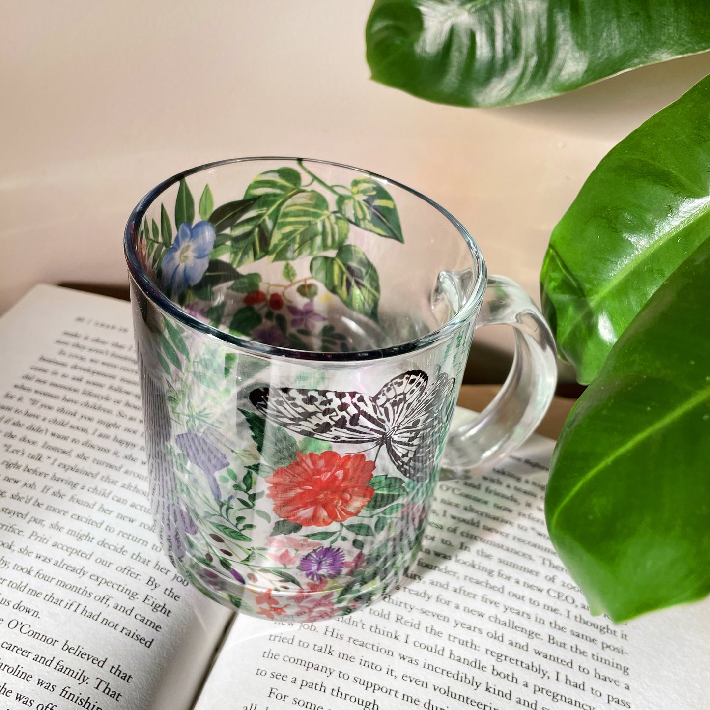 Wild Purple- Glass Mug
