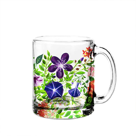 Wild Purple- Glass Mug